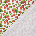 Patchwork Coton Fraises Blanc - Ribes y Casals