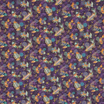 Patchwork de coton poisson violet - Ribes y Casals