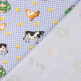 Patchwork de coton vichy Light Farm - Ribes y Casals