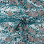 Tulle brodé canard Fuente Amor - Ribes y Casals