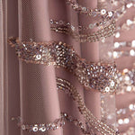 Pedrería Tul Adina Marrón Glacé - Ribes y Casals