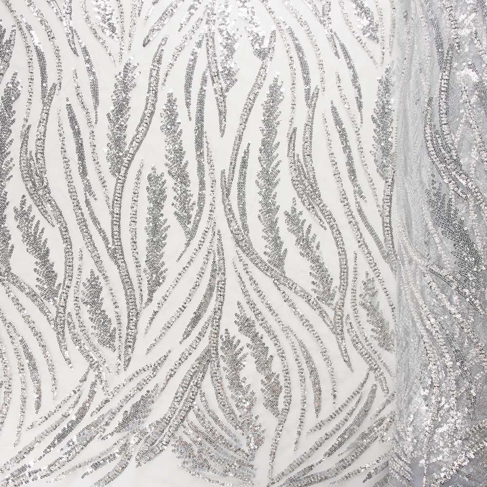 Strass vagues argentées - Ribes y Casals