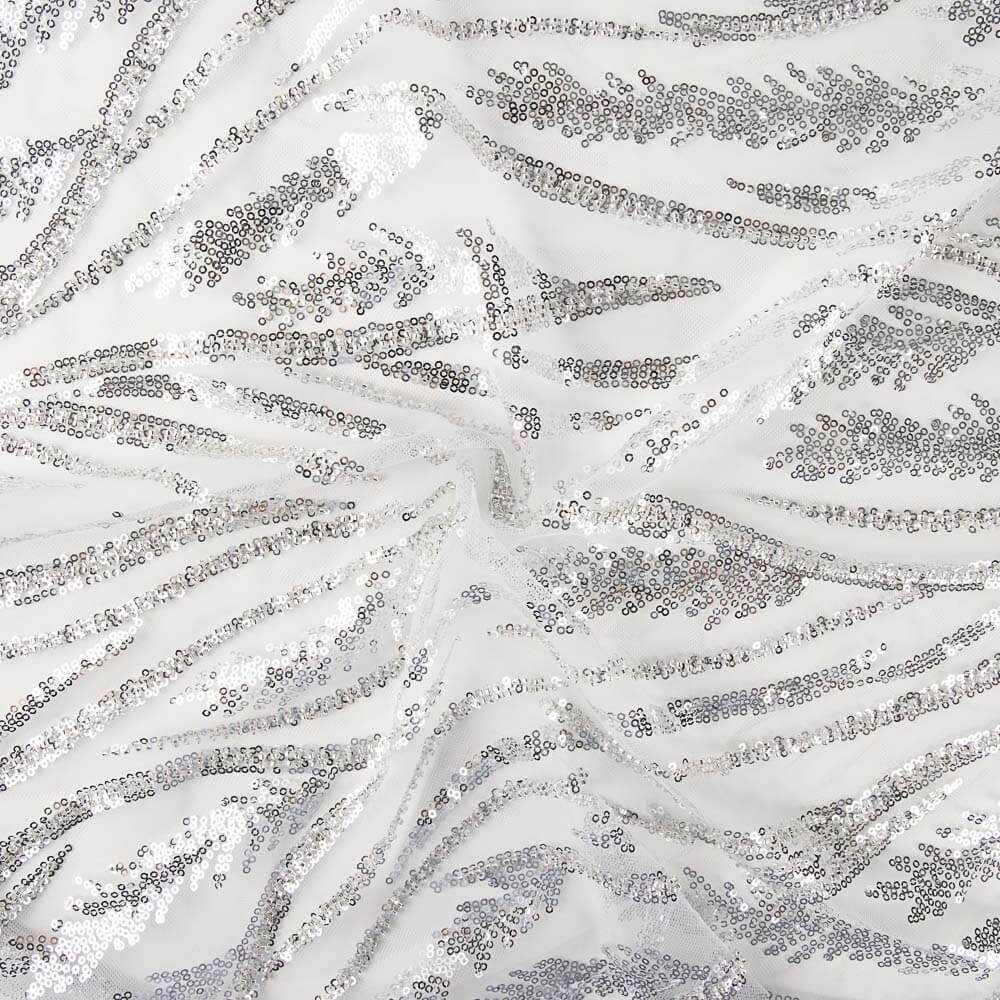 Strass vagues argentées - Ribes y Casals