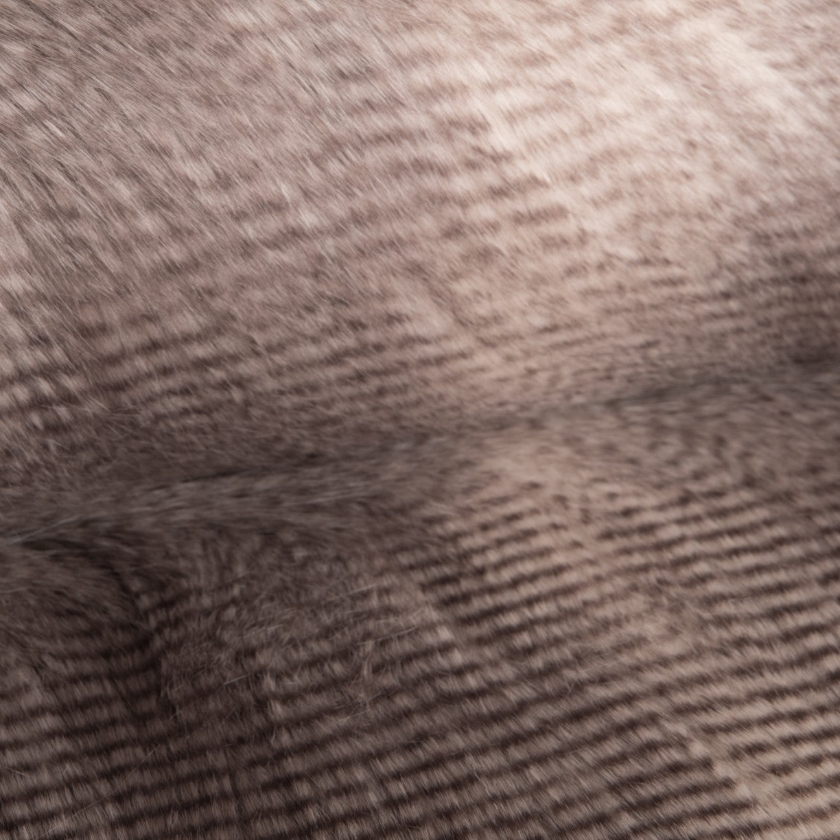 Tissu Poil Long Fantaisie Marron - Ribes y Casals