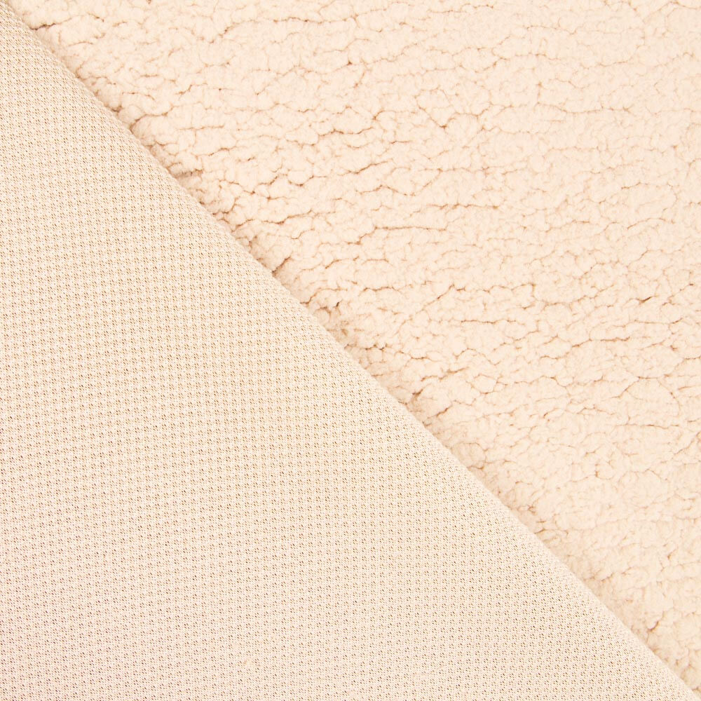 Retal Pelo Borreguito Beige Oeko-Tex® 45x150 cm - Ribes y Casals