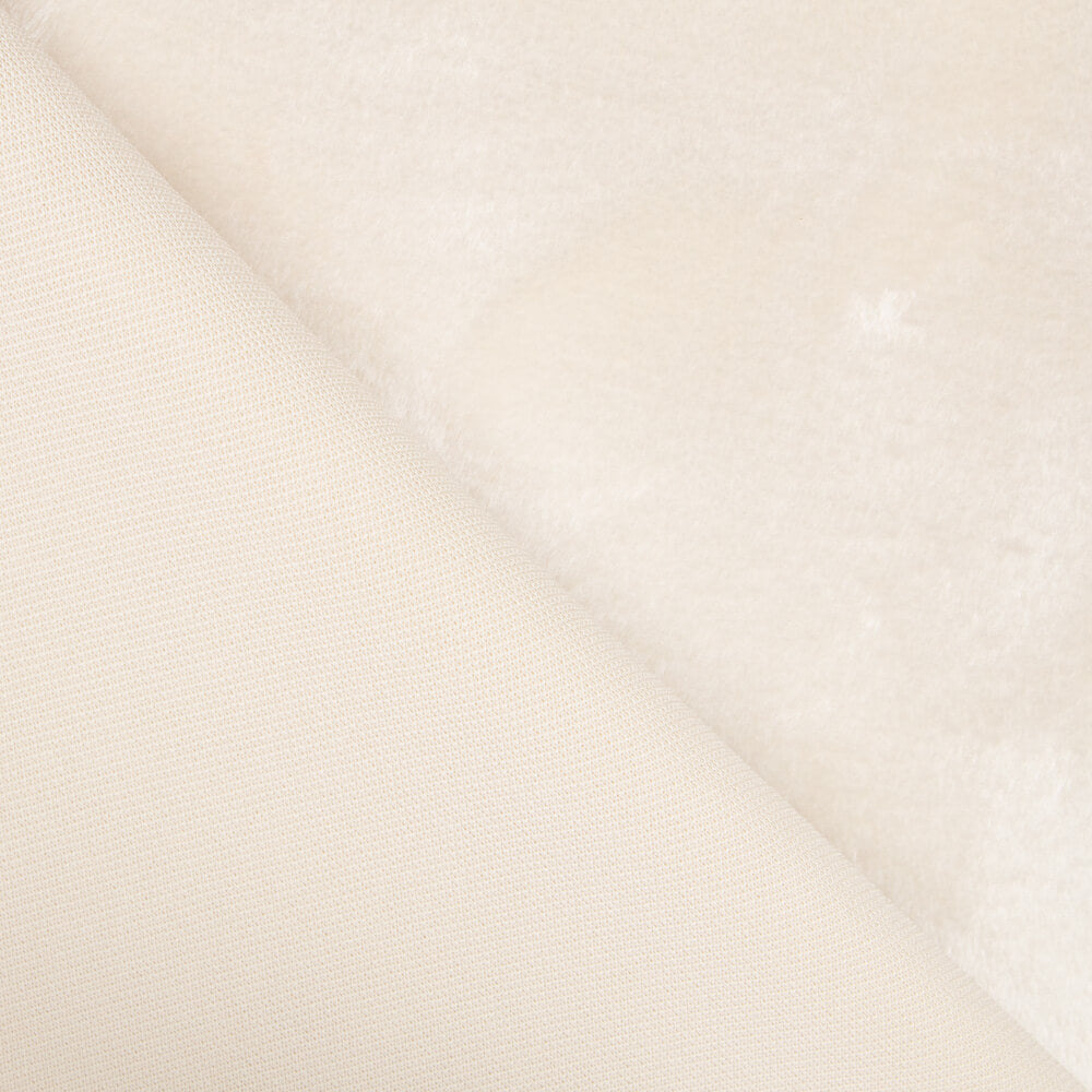 Fourrure Poil Court Brillant Écru - Ribes y Casals