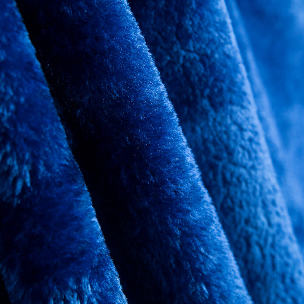 Fourrure Poil Court Brillant Encre - Ribes y Casals