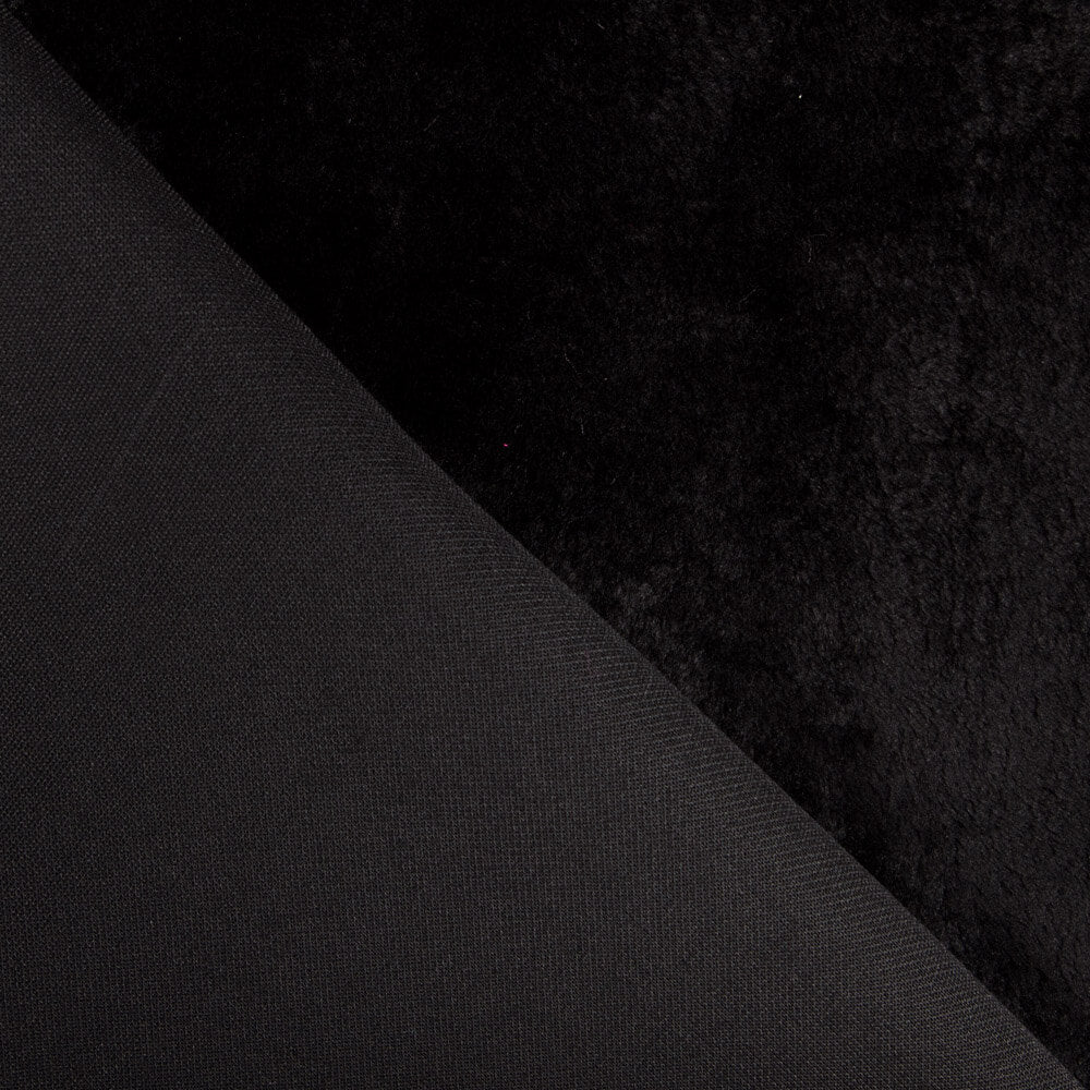 Fourrure Poil Court Brillant Noir - Ribes y Casals