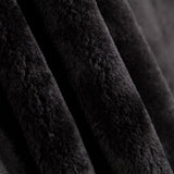 Fourrure Poil Court Brillant Noir - Ribes y Casals
