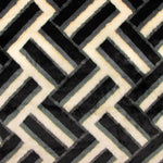 Cheveux imprimés à rayures en zigzag - Ribes y Casals