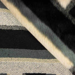 Cheveux imprimés à rayures en zigzag - Ribes y Casals