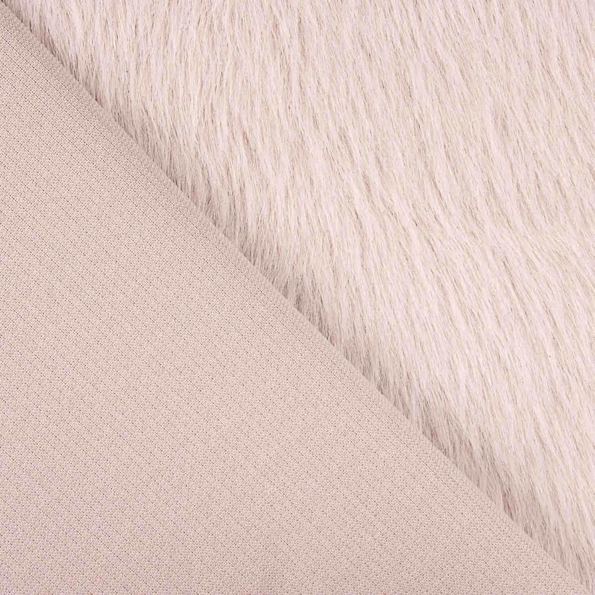 Fausse fourrure Sugar Rose Nude - Ribes y Casals