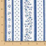 Percale Coton Provençal Bleu - Ribes y Casals