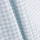 Percale de coton pour enfants – Vichy et étoiles - Ribes y Casals