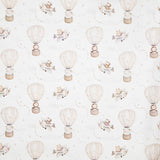 Percale imprimée « Petits aviateurs » beige - Ribes y Casals