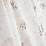 Percale imprimée « Petits aviateurs » beige - Ribes y Casals