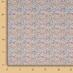 Percale imprimée « Jardin fleuri multicolore » - Ribes y Casals