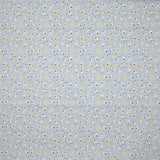 Percale imprimée « Dulce Pradera » bleue - Ribes y Casals