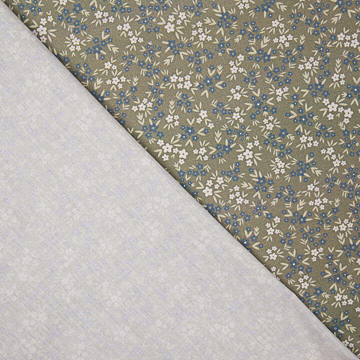 Percale imprimée « Pradera Floral » - Ribes y Casals