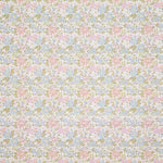 Percale imprimée « Jardin romantique pastel » - Ribes y Casals