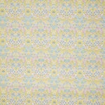 Percale imprimée « Jardin de Versailles » jaune pastel - Ribes y Casals