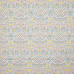 Percale imprimée « Jardin de Versailles » vert pastel aquatique - Ribes y Casals