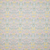 Percale imprimée « Jardin de Versailles » vert pastel aquatique - Ribes y Casals