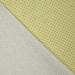 Mini-pois imprimés sur percale, couleur Lima - Ribes y Casals