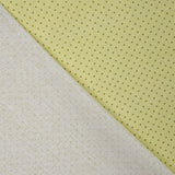 Mini-pois imprimés sur percale, couleur Lima - Ribes y Casals