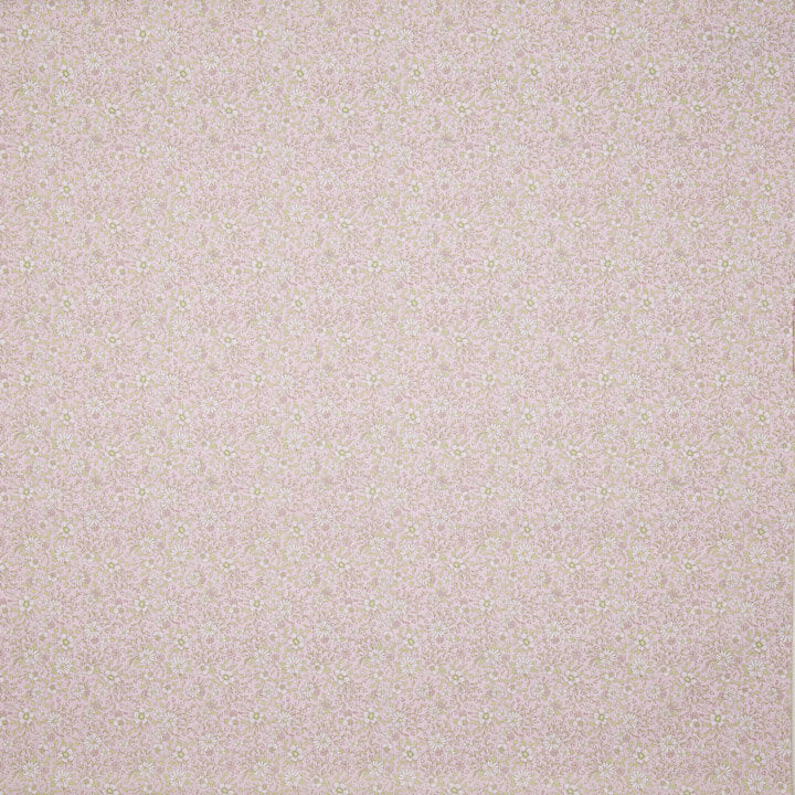 Percale imprimée « Marguerites de printemps » couleur mauve - Ribes y Casals