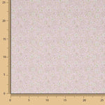 Percale imprimée « Marguerites de printemps » couleur mauve - Ribes y Casals