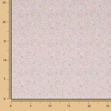 Percale imprimée « Marguerites de printemps » couleur mauve - Ribes y Casals
