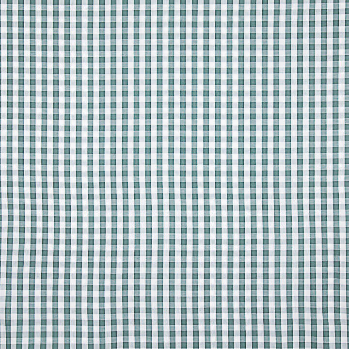 Percale imprimé Vichy vert d'eau - Ribes y Casals