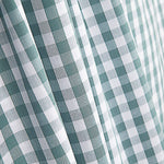 Percale imprimé Vichy vert d'eau - Ribes y Casals