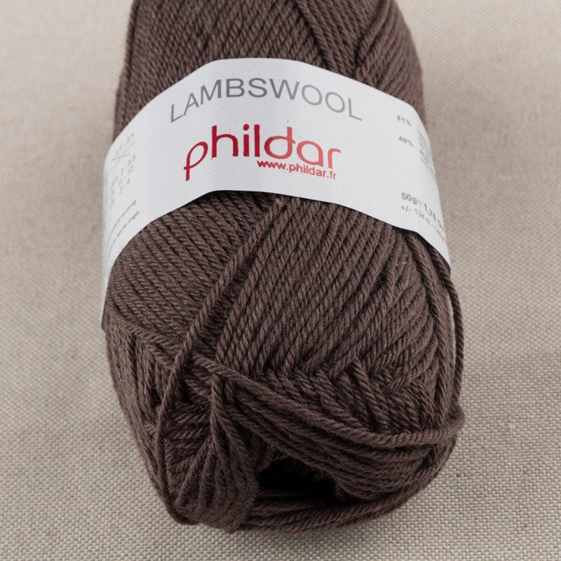 Pelote de Laine Taupe Lambswool - Ribes y Casals