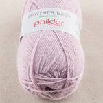Pelote de Laine Mauve Partner Baby - Ribes y Casals