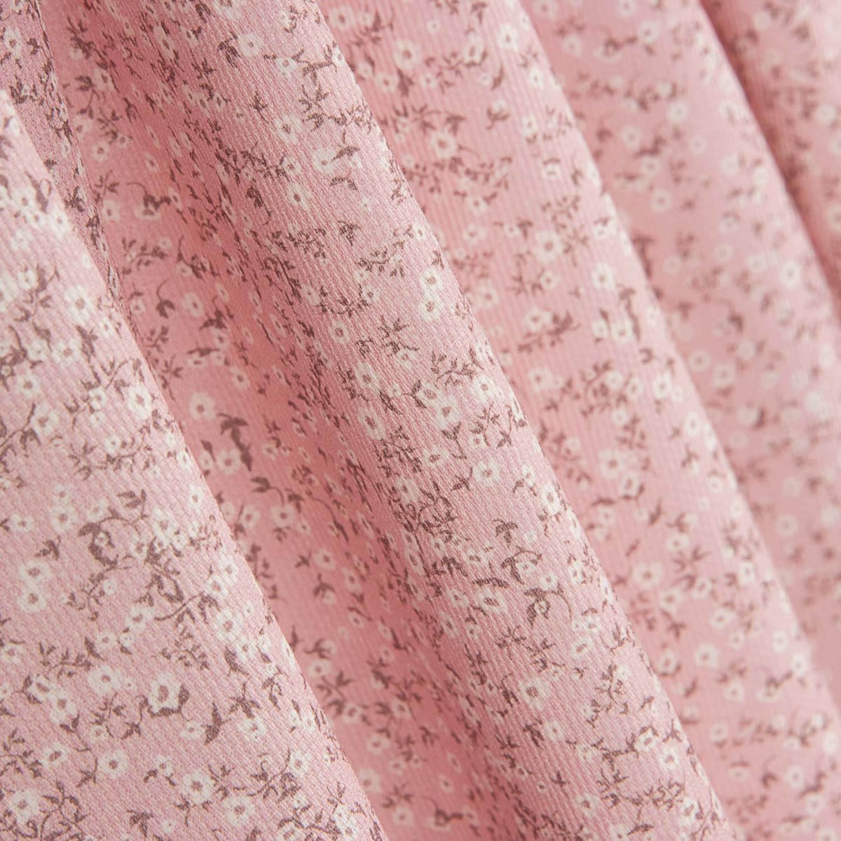 Tissu piqué de coton Cindy Pink - Ribes y Casals