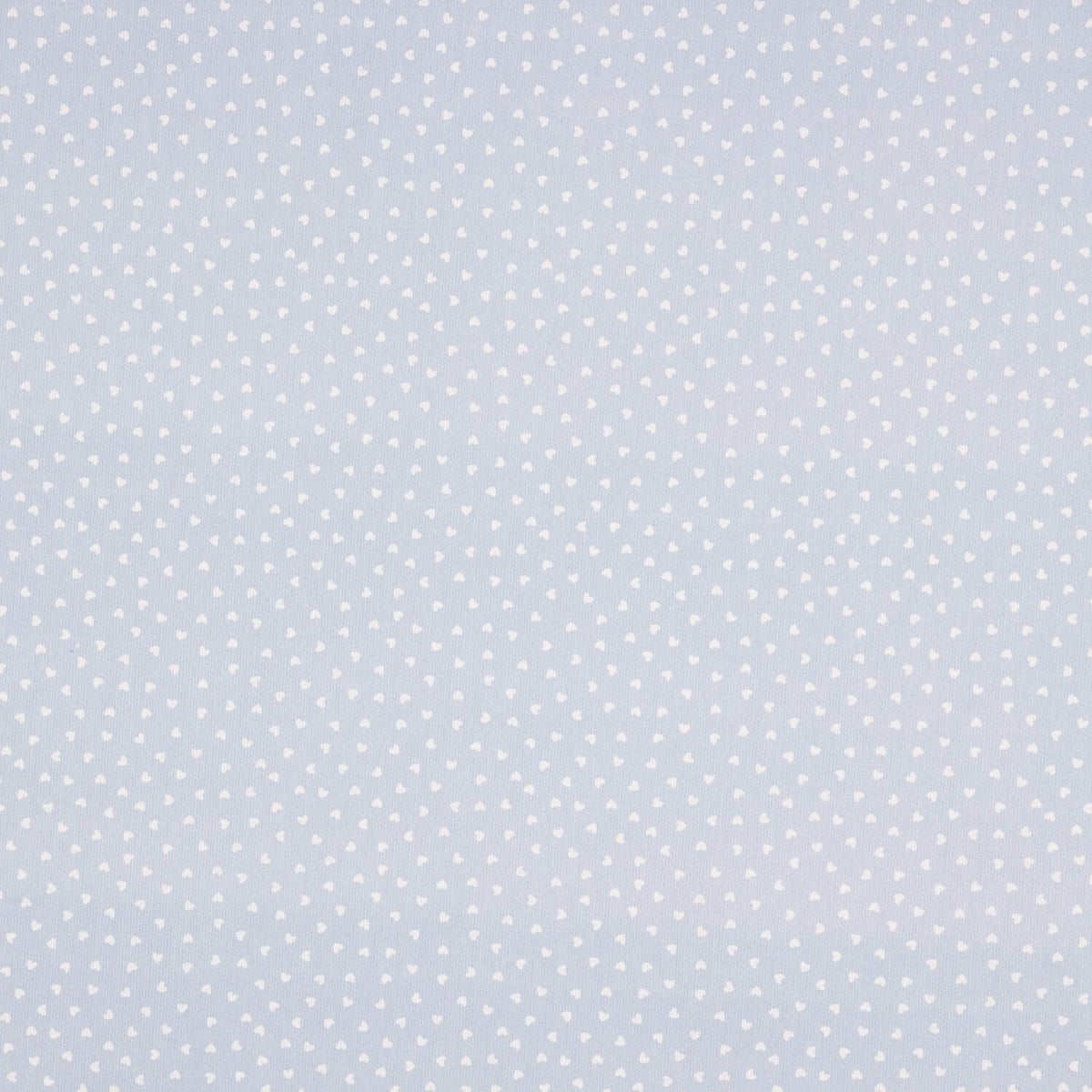 Piqué de coton bleu Cœurs - Ribes y Casals