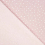 Tissu piqué de coton Cindy Pink Hearts - Ribes y Casals