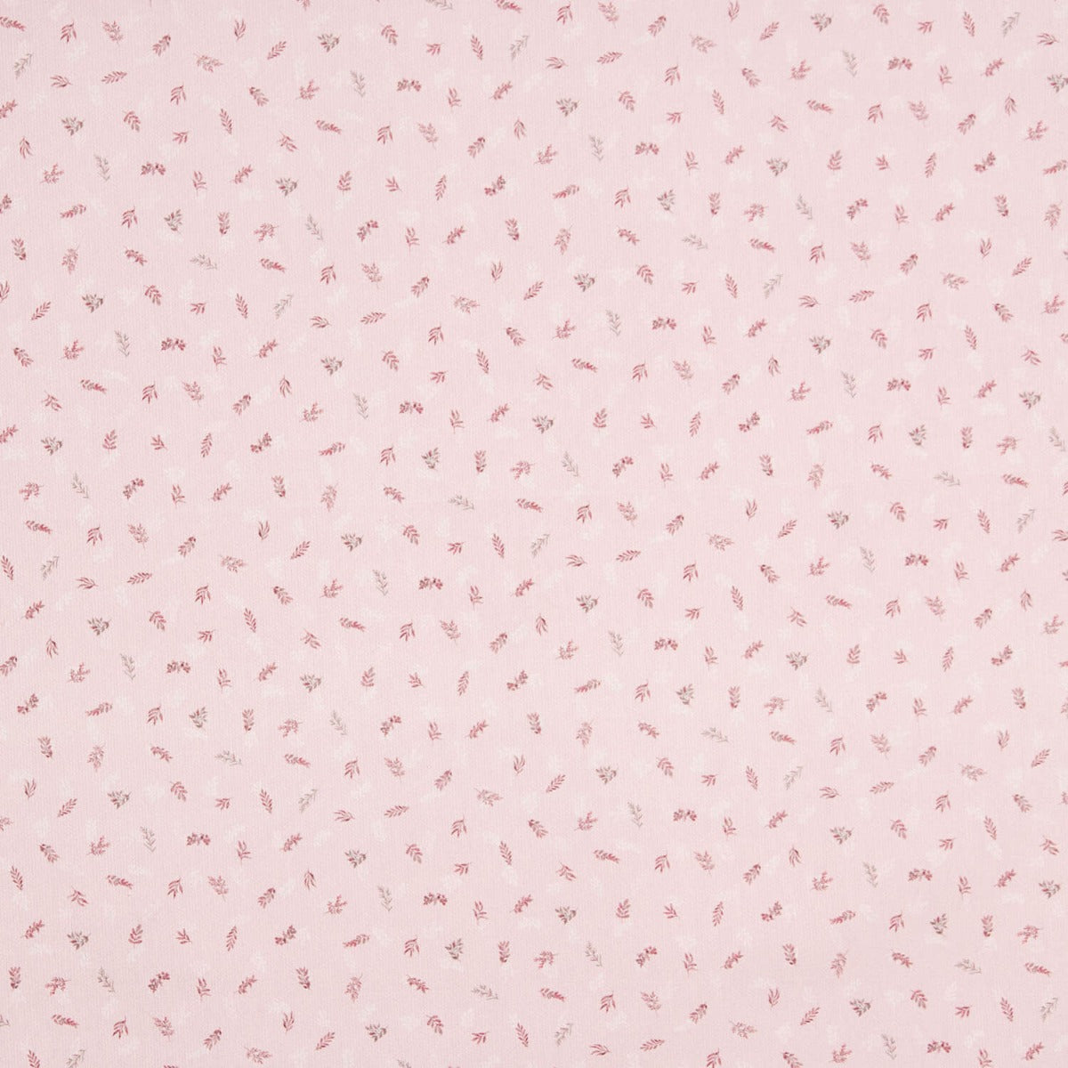 Tissu piqué de coton à chevrons roses - Ribes y Casals