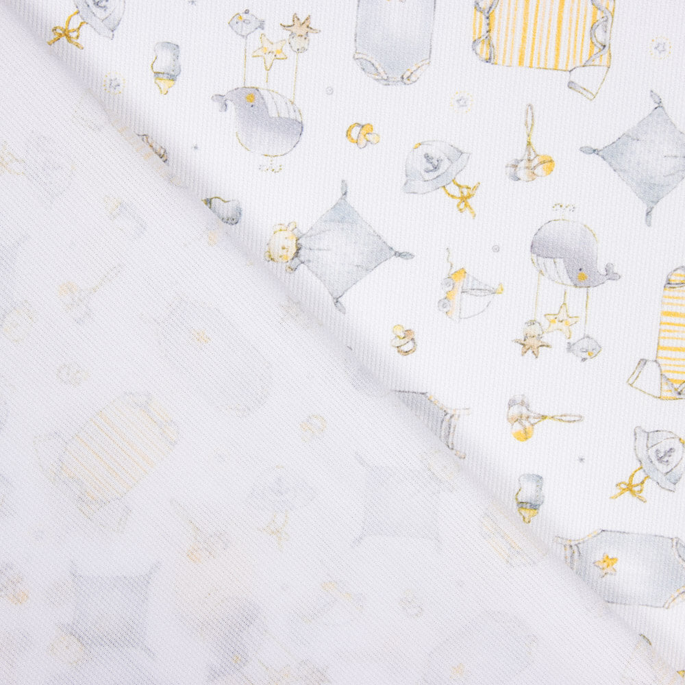 Piqué Rayures Compléments Jaune - Ribes y Casals