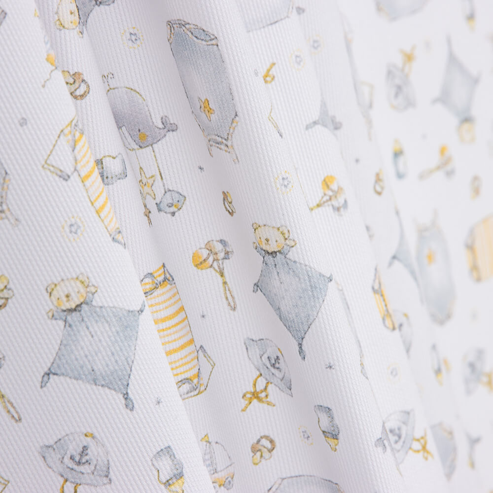 Piqué Rayures Compléments Jaune - Ribes y Casals