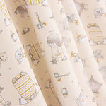 Piqué Rayures Compléments Jaune Pâle - Ribes y Casals