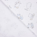 Piqué Rayures Hippopotame Bleu - Ribes y Casals