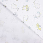 Piqué Rayures Hippopotame Pistachio Green - Ribes y Casals