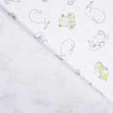 Piqué Rayures Hippopotame Pistachio Green - Ribes y Casals