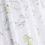 Piqué Rayures Hippopotame Pistachio Green - Ribes y Casals