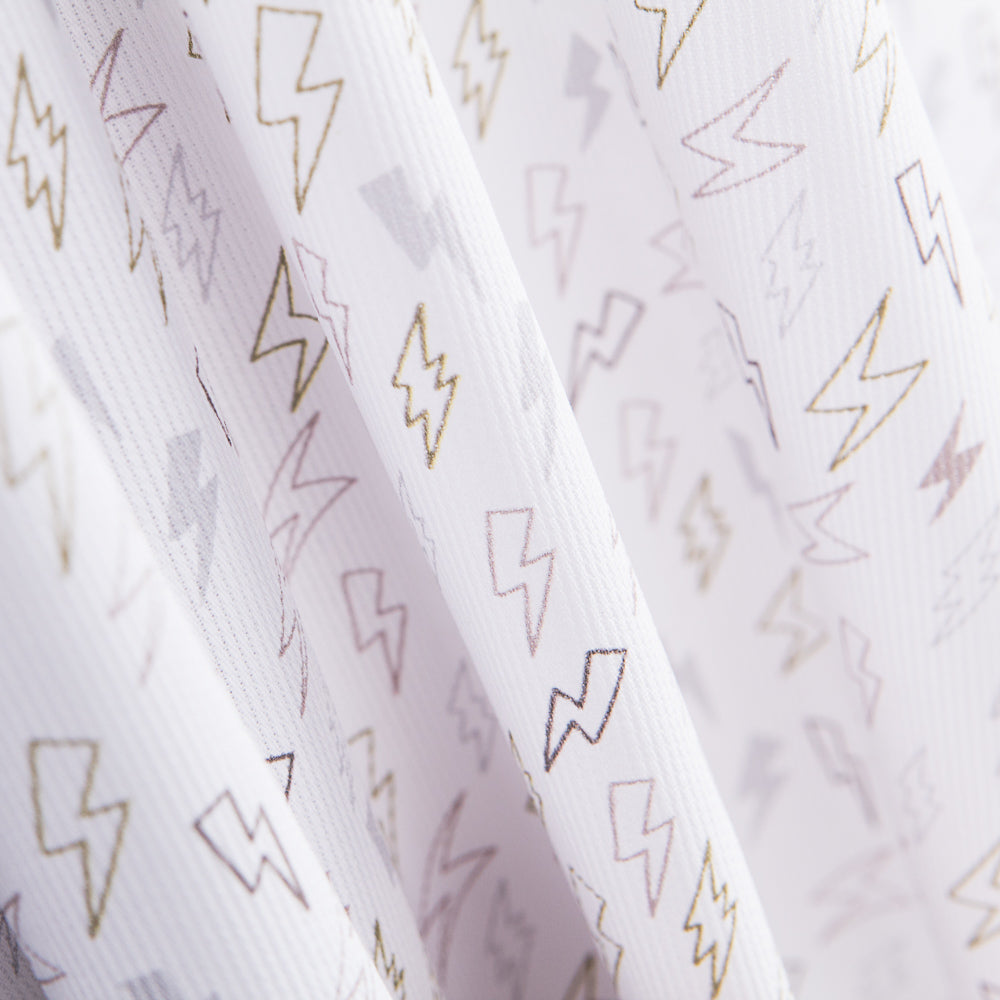 Piqué Tubes Éclairs Gris - Ribes y Casals