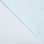 Piqué Tubes Étoiles Fond Bleu - Ribes y Casals