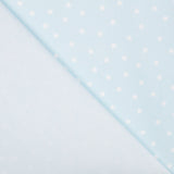 Piqué Tubes Étoiles Fond Bleu - Ribes y Casals